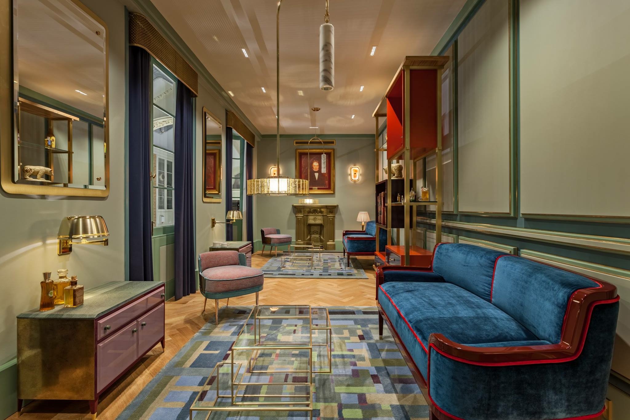 The perfumier’s beautiful space