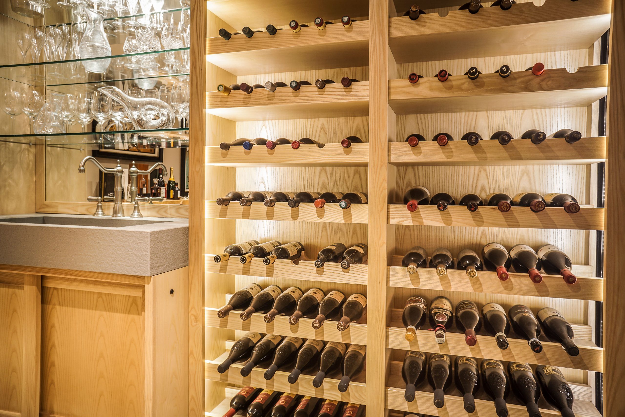 Ash wine room