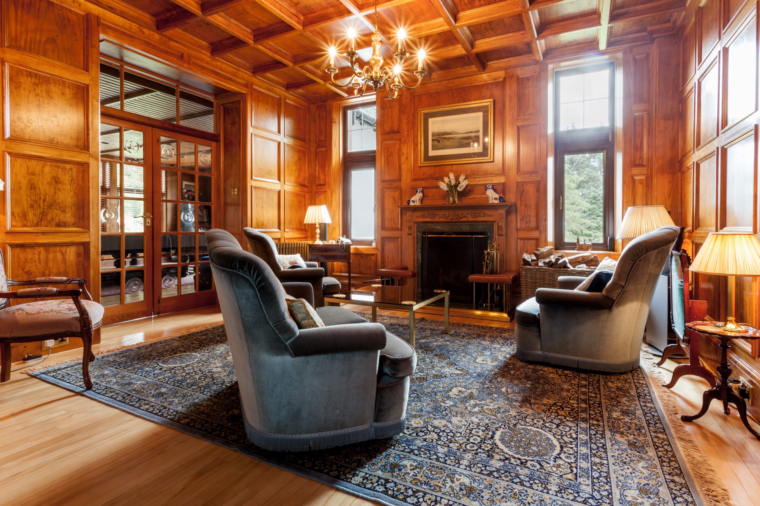 Fitted furniture detail