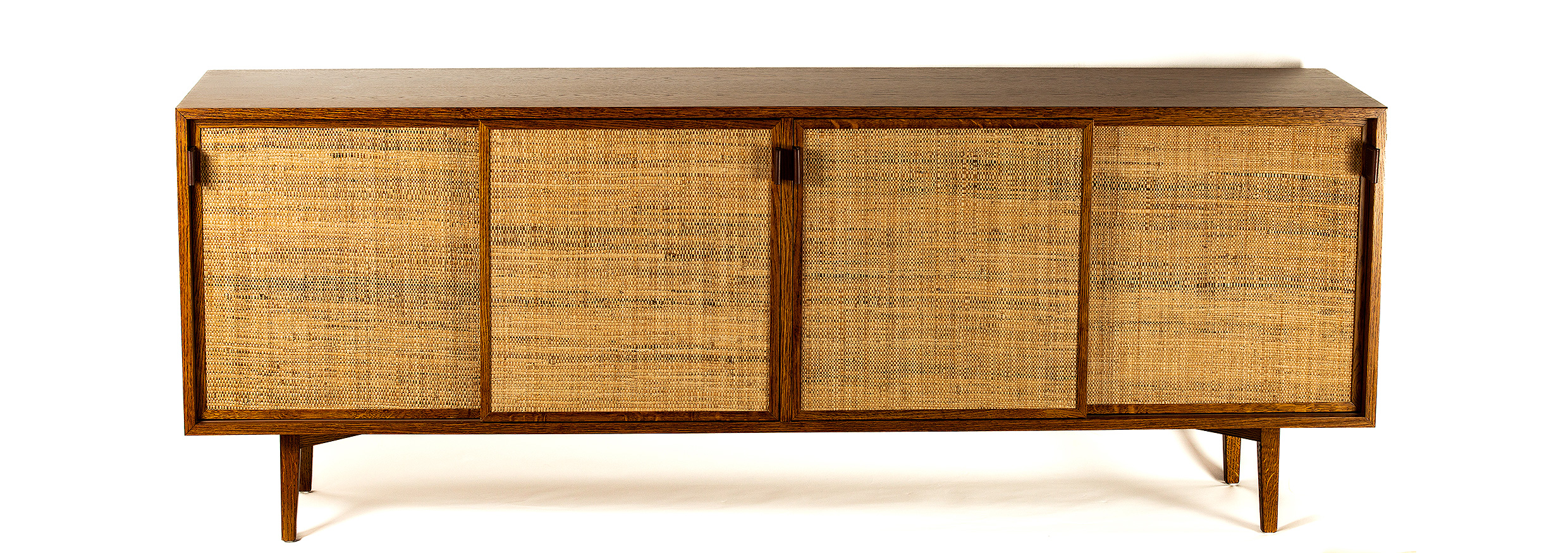 Oak sideboard front view