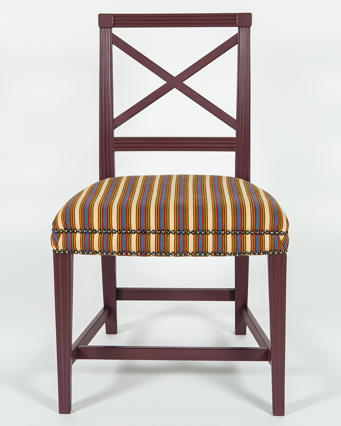 X Frame Chair front view