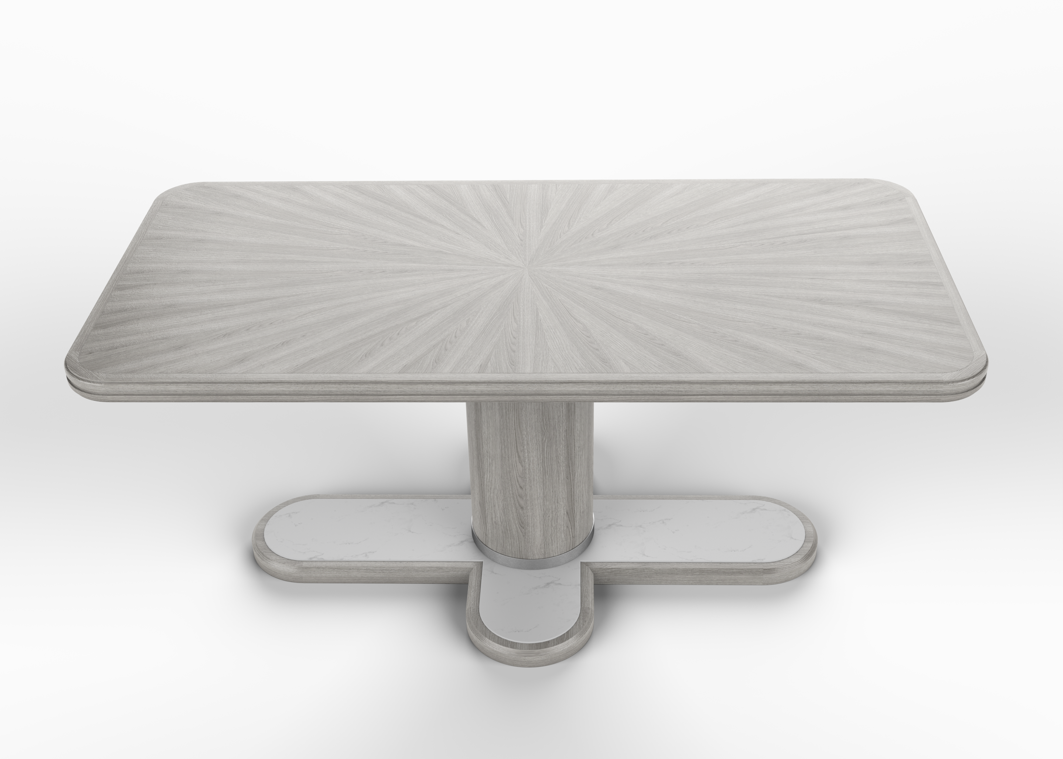 Banquette table render